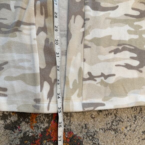 NWT SANCTUARY Beige Camo Open Front Cardigan Size XL Casual Classic Preppy Chic - Picture 5 of 8